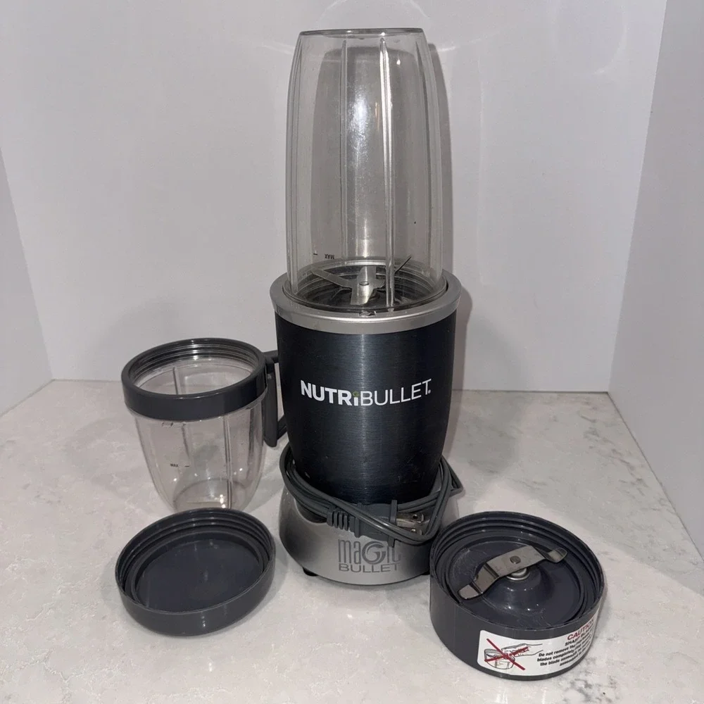 NutriBullet Magic Bullet NB-101B Blender Motor Base + 2 Blades & 2 Cups